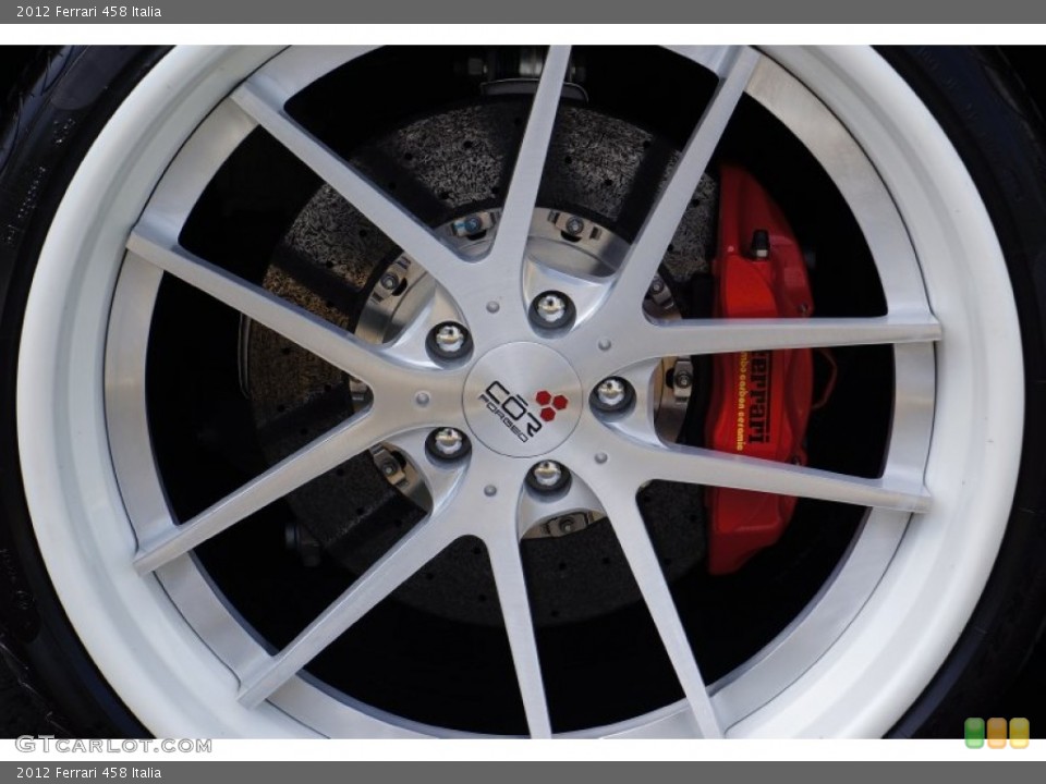 2012 Ferrari 458 Custom Wheel and Tire Photo #105104637
