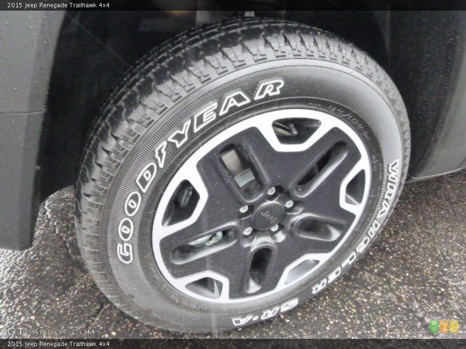 2015 Jeep Renegade Trailhawk 4x4 Wheel and Tire Photo #105112440