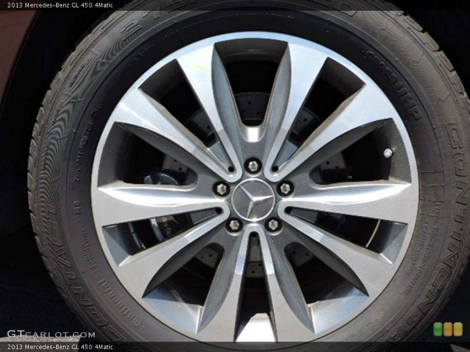 2013 Mercedes-Benz GL 450 4Matic Wheel and Tire Photo #105120246