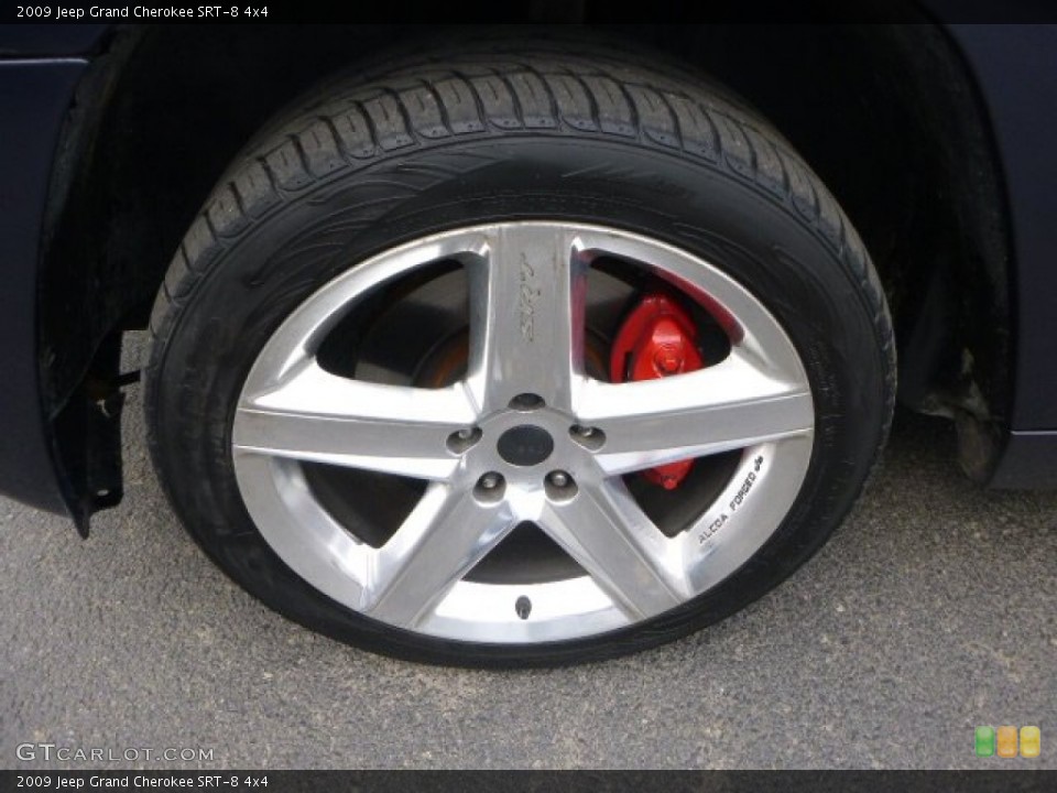 2009 Jeep Grand Cherokee SRT-8 4x4 Wheel and Tire Photo #105137074