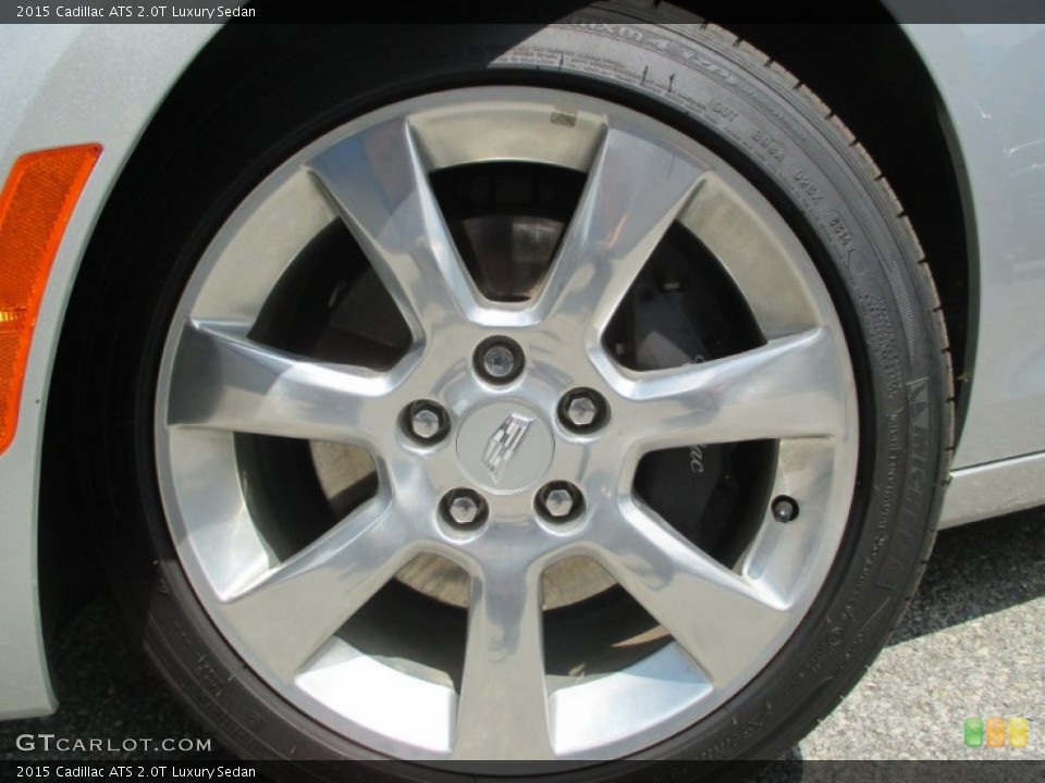 2015 Cadillac ATS 2.0T Luxury Sedan Wheel and Tire Photo #105160584