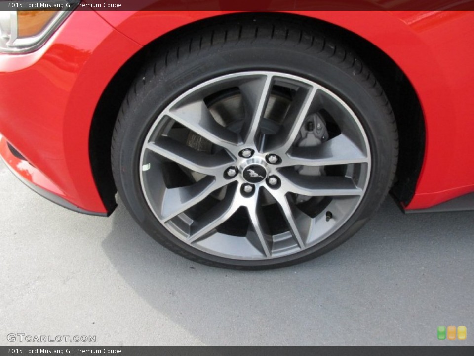 2015 Ford Mustang GT Premium Coupe Wheel and Tire Photo #105170118