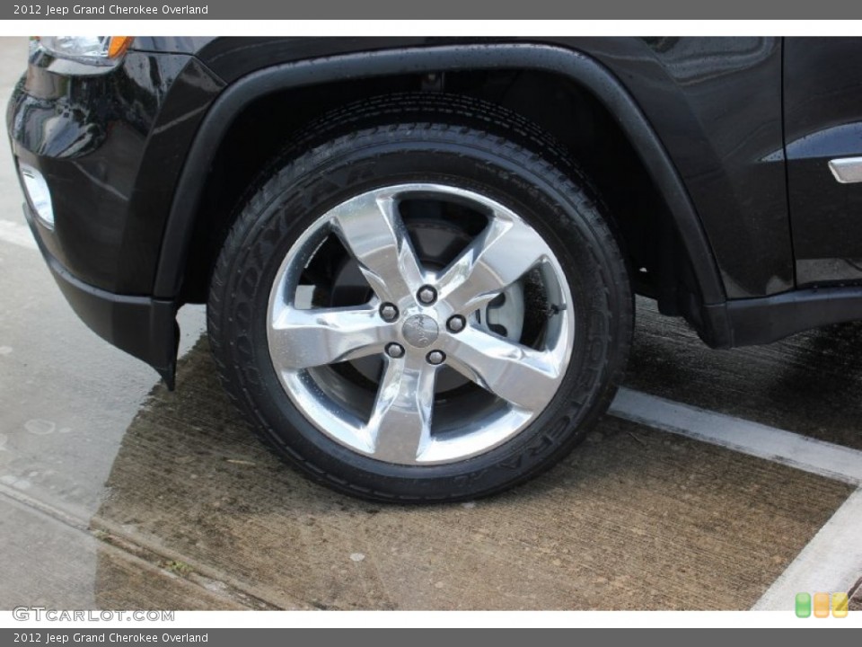 2012 Jeep Grand Cherokee Overland Wheel and Tire Photo #105173841