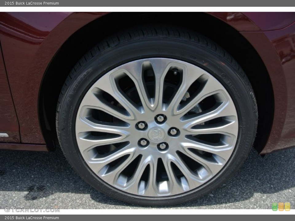 2015 Buick LaCrosse Premium Wheel and Tire Photo #105196479