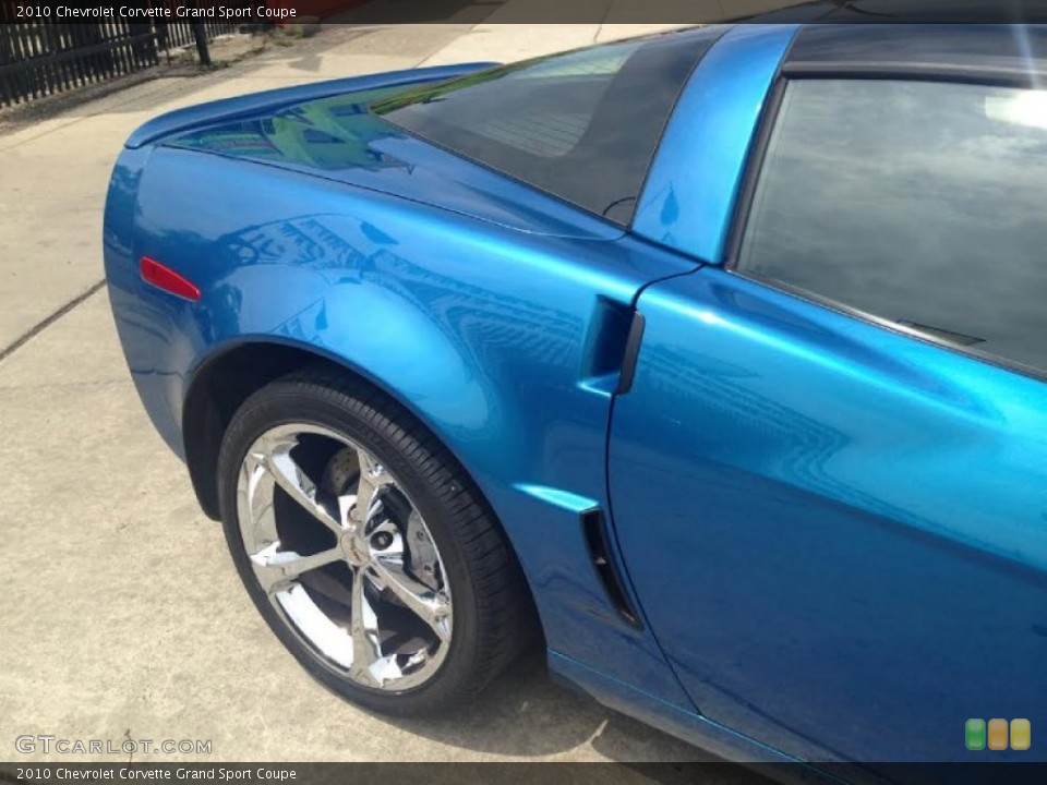 2010 Chevrolet Corvette Grand Sport Coupe Wheel and Tire Photo #105213848