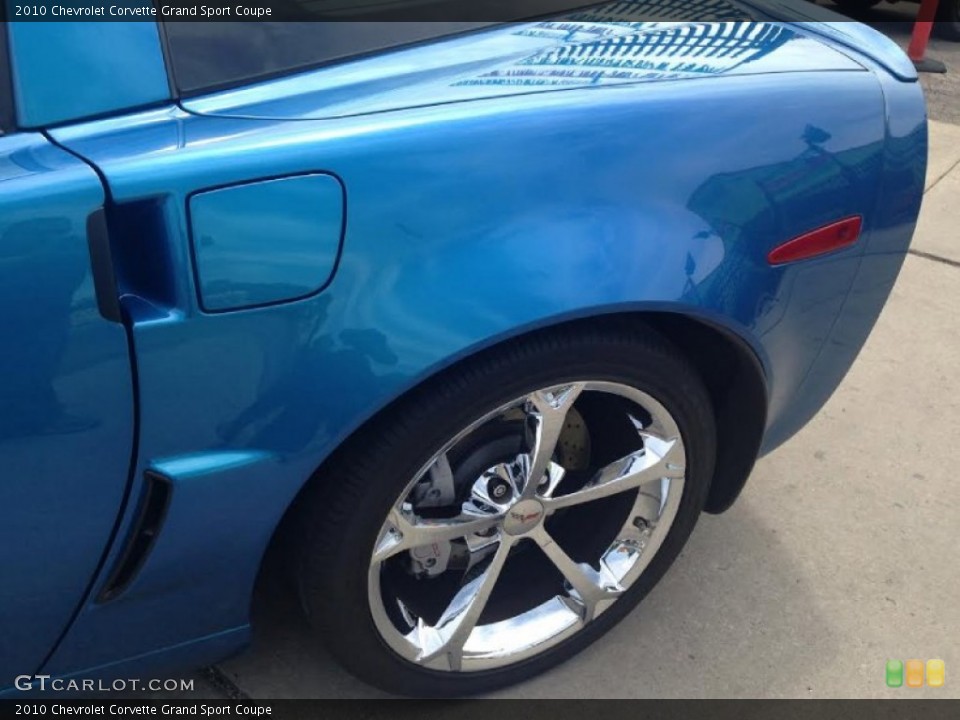 2010 Chevrolet Corvette Grand Sport Coupe Wheel and Tire Photo #105213872