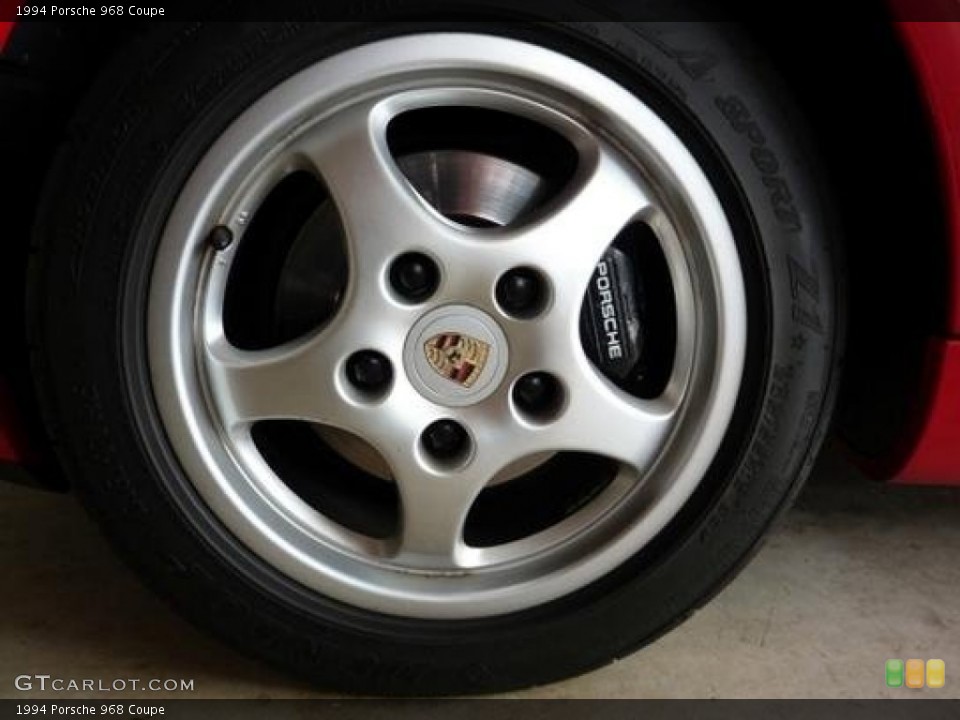 1994 Porsche 968 Coupe Wheel and Tire Photo #105215531
