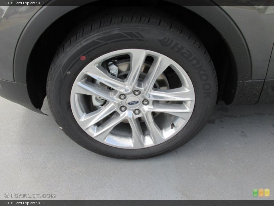 2016 Ford Explorer XLT Wheel and Tire Photo #105219450