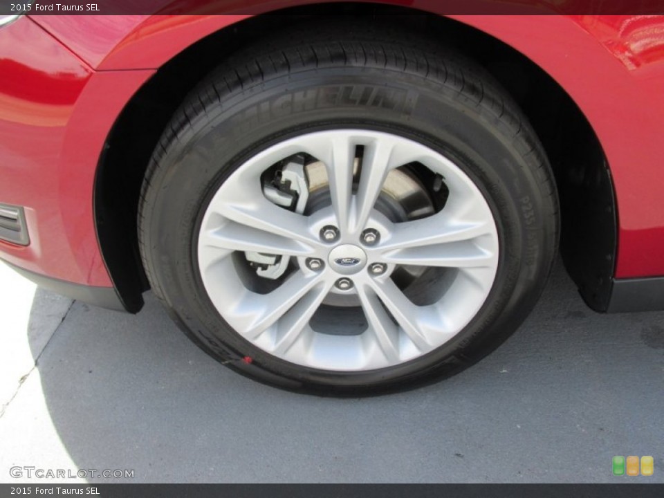 2015 Ford Taurus SEL Wheel and Tire Photo #105230681