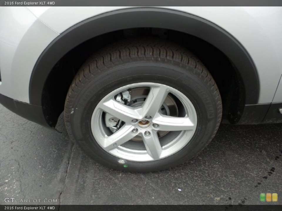 2016 Ford Explorer XLT 4WD Wheel and Tire Photo #105231140