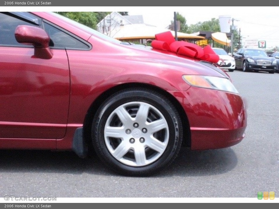 2006 Honda Civic LX Sedan Wheel and Tire Photo #105242117