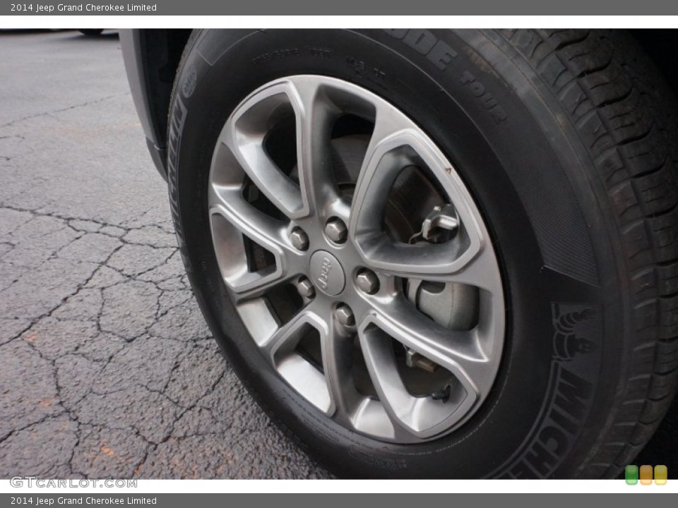 2014 Jeep Grand Cherokee Limited Wheel and Tire Photo #105247754