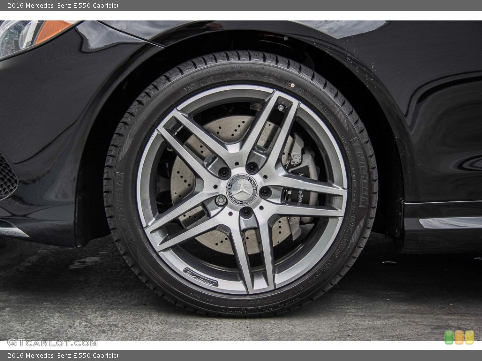2016 Mercedes-Benz E 550 Cabriolet Wheel and Tire Photo #105251934