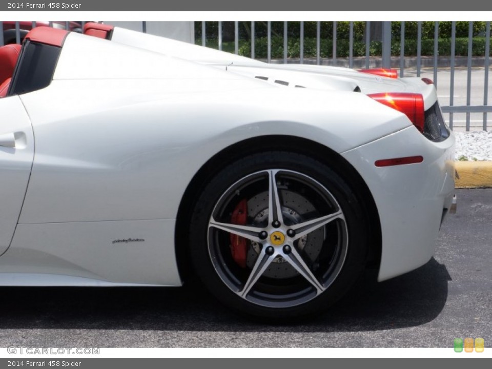 2014 Ferrari 458 Spider Wheel and Tire Photo #105261063