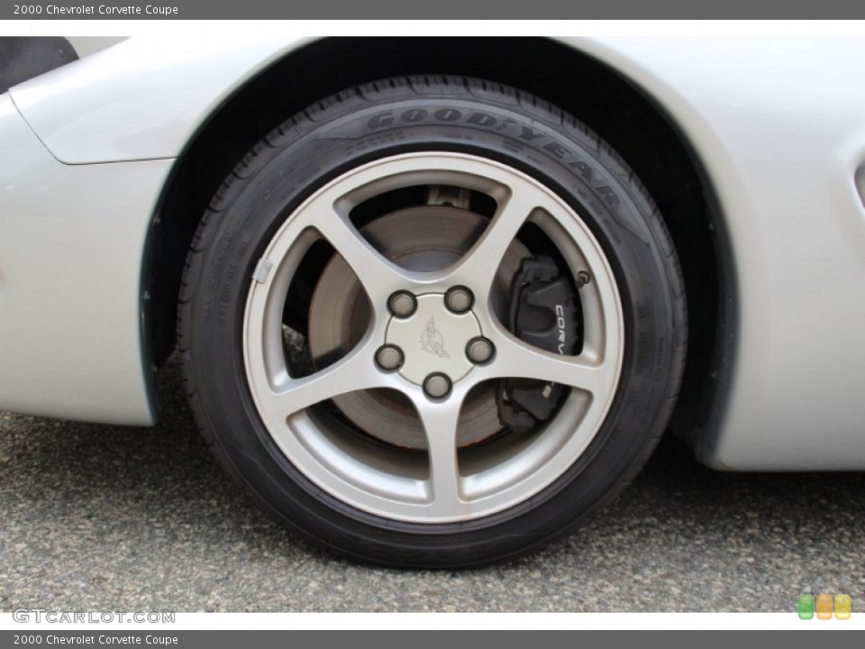 2000 Chevrolet Corvette Coupe Wheel and Tire Photo #105288627