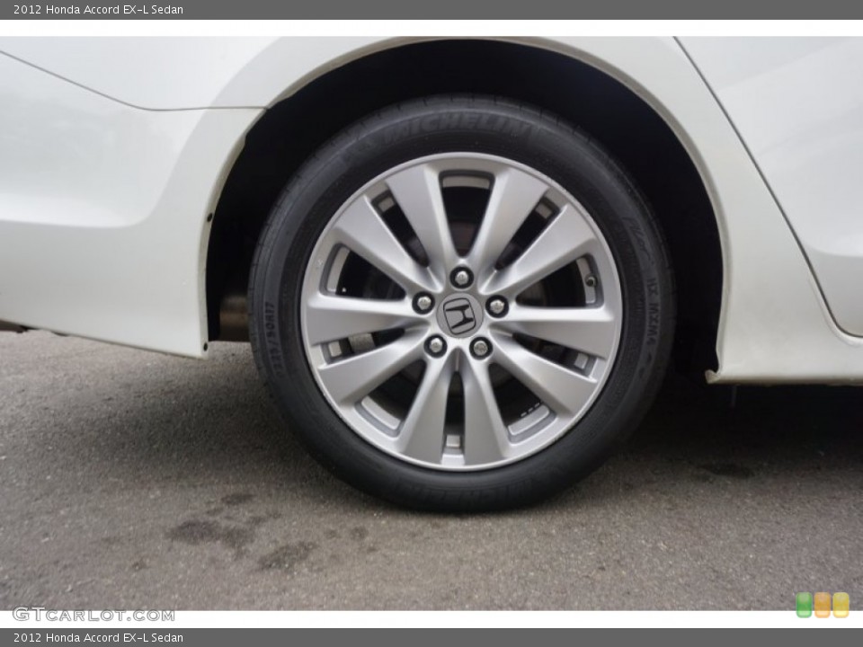 2012 Honda Accord EX-L Sedan Wheel and Tire Photo #105302246