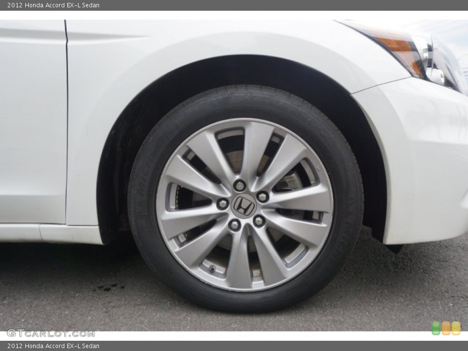 2012 Honda Accord EX-L Sedan Wheel and Tire Photo #105302264