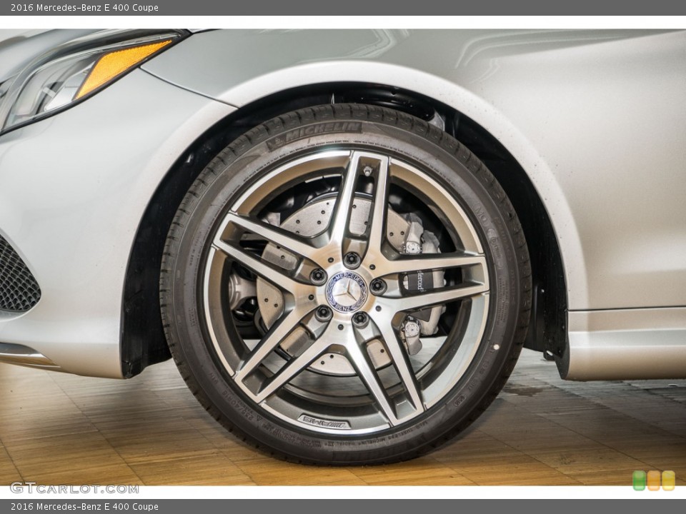 2016 Mercedes-Benz E 400 Coupe Wheel and Tire Photo #105318017