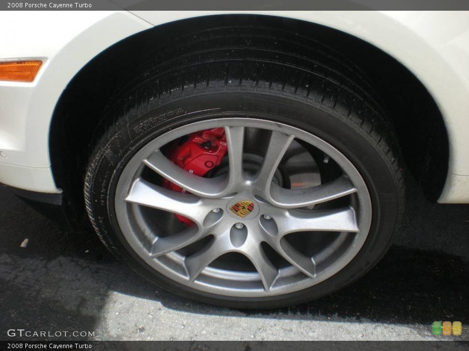 2008 Porsche Cayenne Turbo Wheel and Tire Photo #10532110