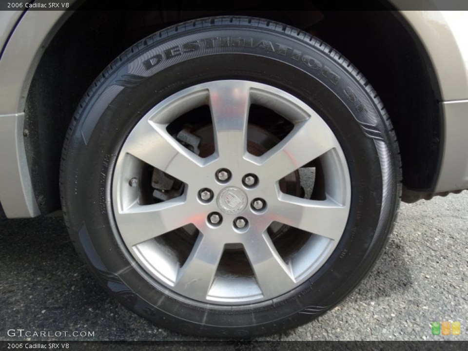 2006 Cadillac SRX V8 Wheel and Tire Photo #105323522
