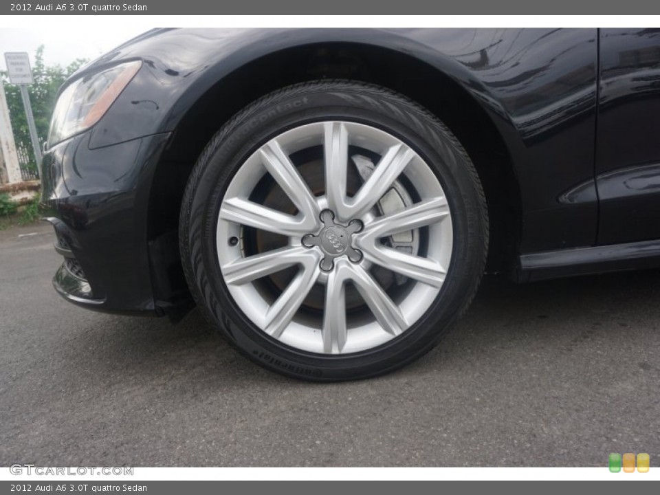2012 Audi A6 3.0T quattro Sedan Wheel and Tire Photo #105339312