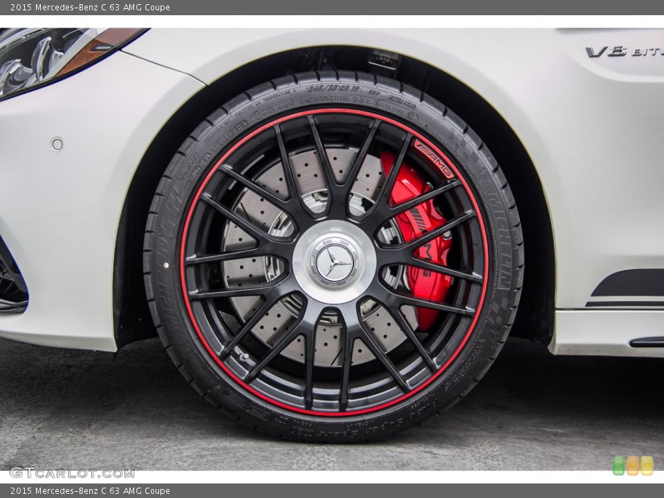 2015 Mercedes-Benz C 63 AMG Coupe Wheel and Tire Photo #105366655
