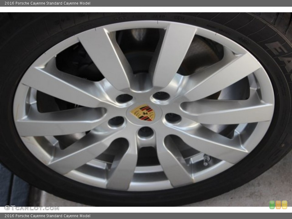 2016 Porsche Cayenne  Wheel and Tire Photo #105428739