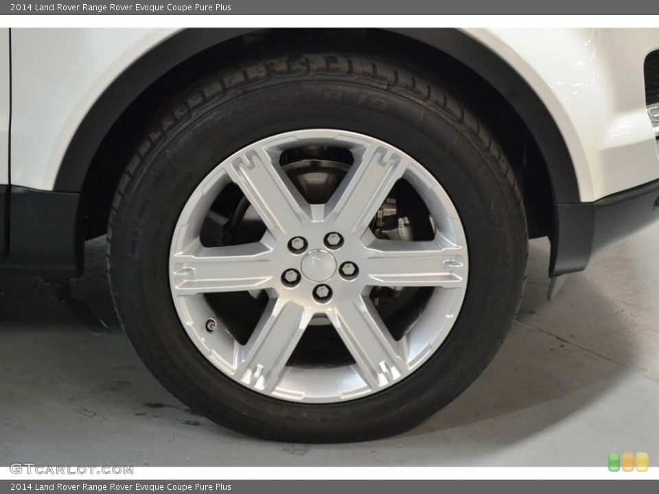 2014 Land Rover Range Rover Evoque Coupe Pure Plus Wheel and Tire Photo #105437531