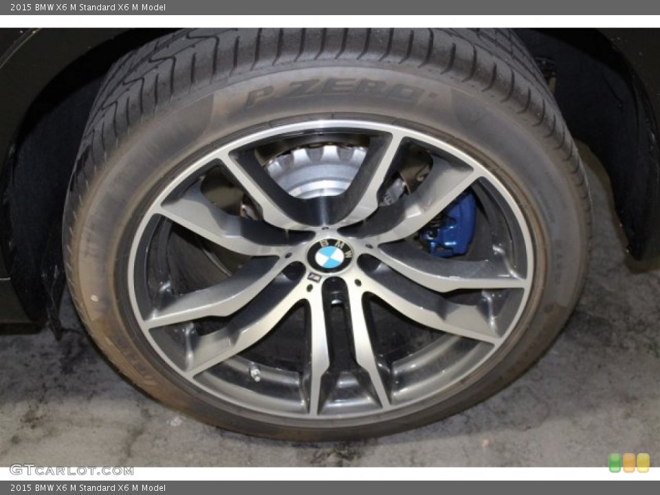 2015 BMW X6 M  Wheel and Tire Photo #105449993
