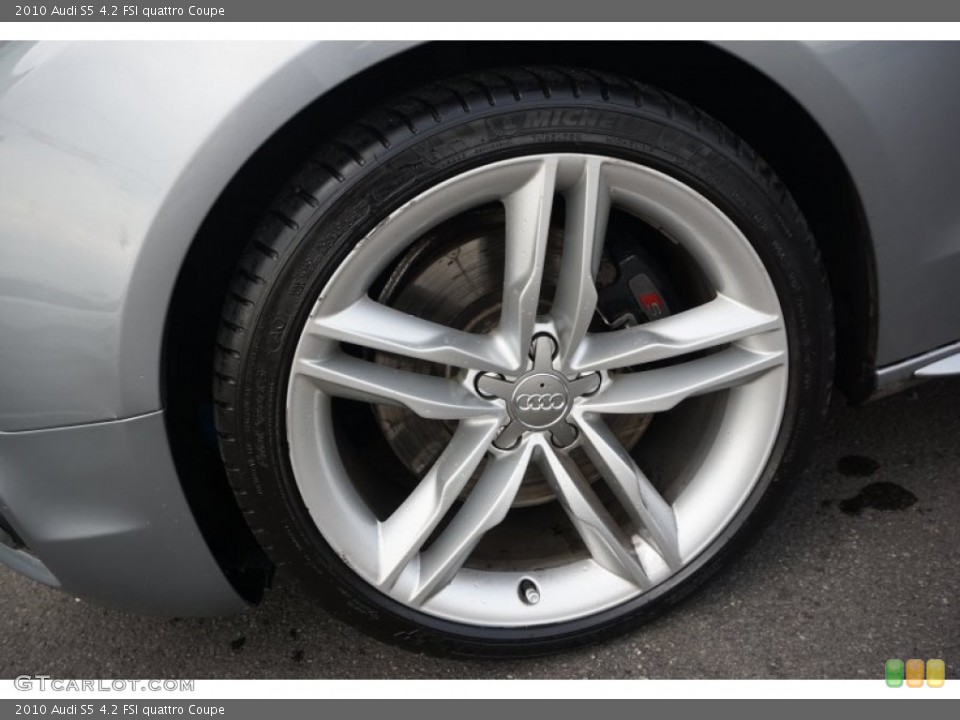 2010 Audi S5 4.2 FSI quattro Coupe Wheel and Tire Photo #105454976