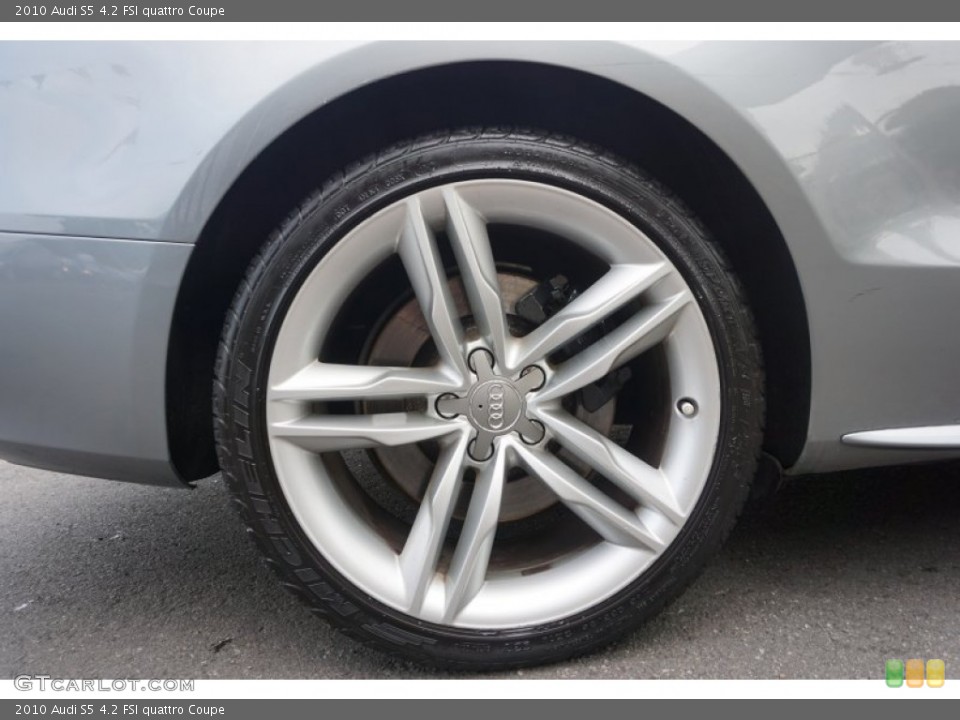 2010 Audi S5 4.2 FSI quattro Coupe Wheel and Tire Photo #105455012