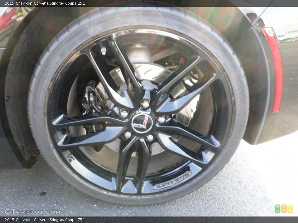 2015 Chevrolet Corvette Stingray Coupe Z51 Wheel and Tire Photo #105479952