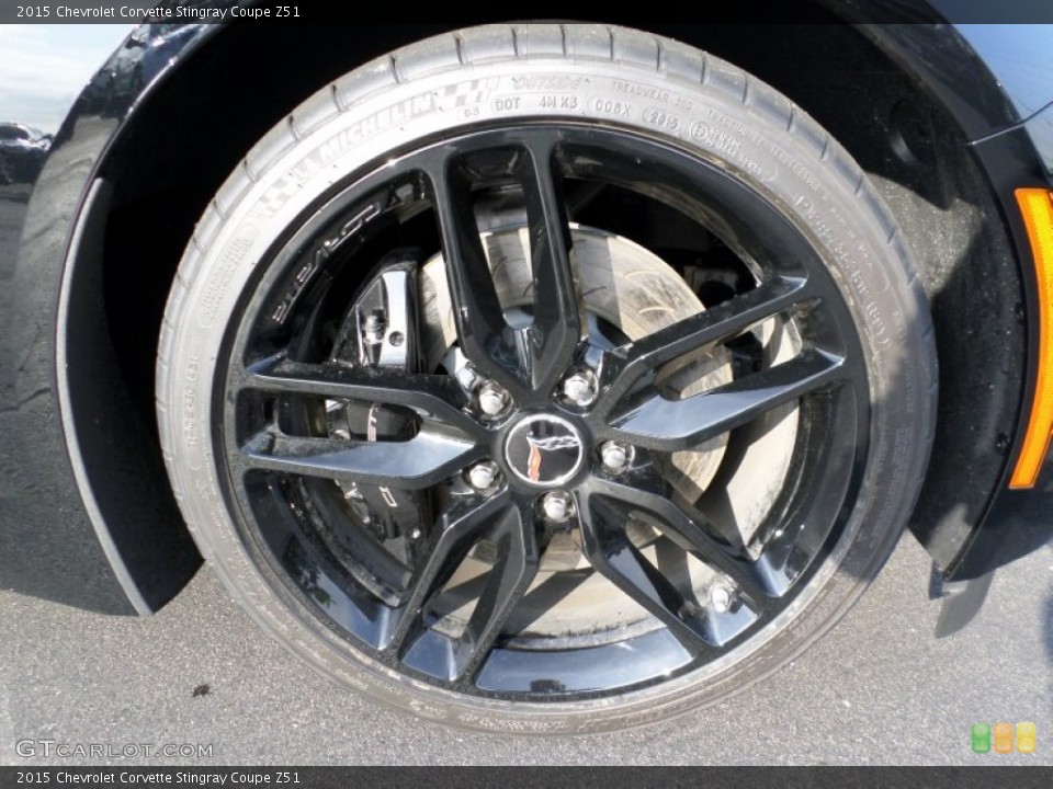 2015 Chevrolet Corvette Stingray Coupe Z51 Wheel and Tire Photo #105479985