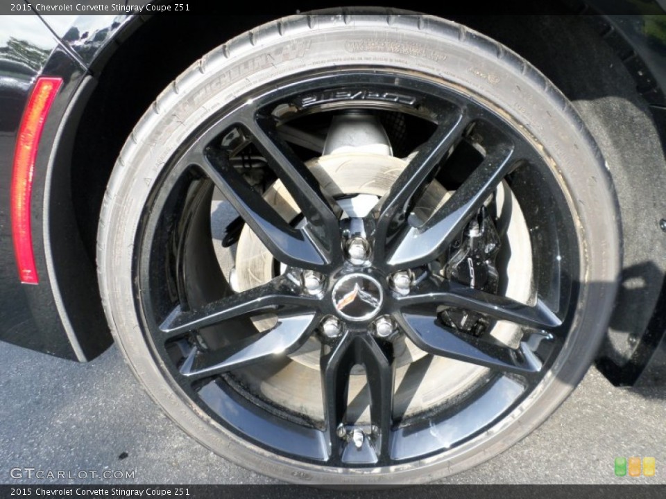 2015 Chevrolet Corvette Stingray Coupe Z51 Wheel and Tire Photo #105479997
