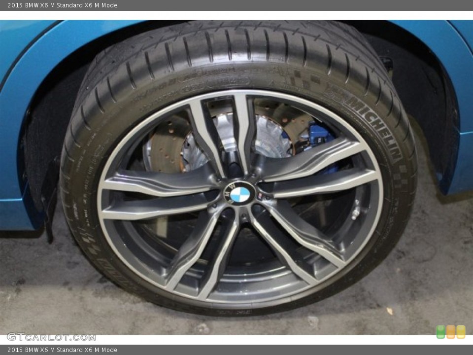 2015 BMW X6 M  Wheel and Tire Photo #105484158
