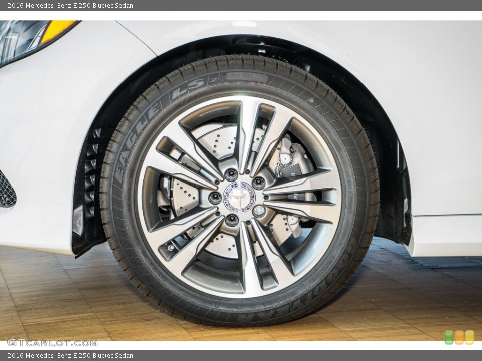 2016 Mercedes-Benz E 250 Bluetec Sedan Wheel and Tire Photo #105489652