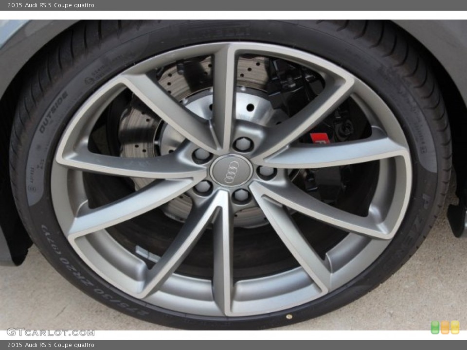 2015 Audi RS 5 Coupe quattro Wheel and Tire Photo #105493725