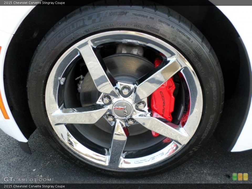2015 Chevrolet Corvette Stingray Coupe Wheel and Tire Photo #105500263