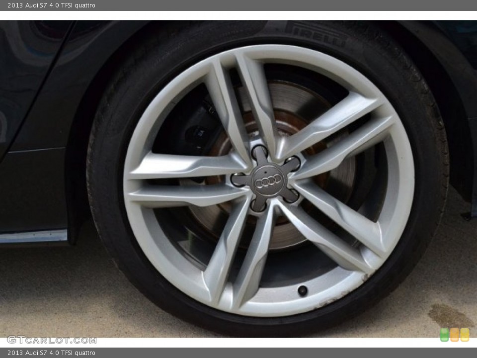 2013 Audi S7 4.0 TFSI quattro Wheel and Tire Photo #105509014