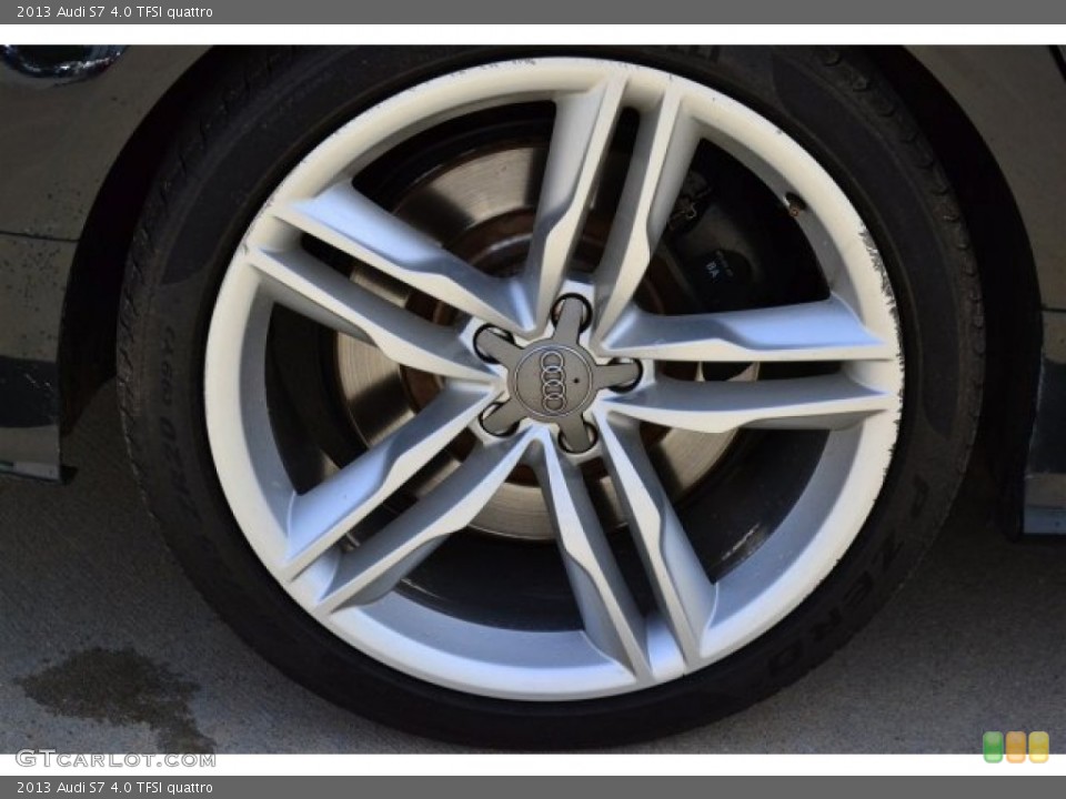 2013 Audi S7 4.0 TFSI quattro Wheel and Tire Photo #105509017