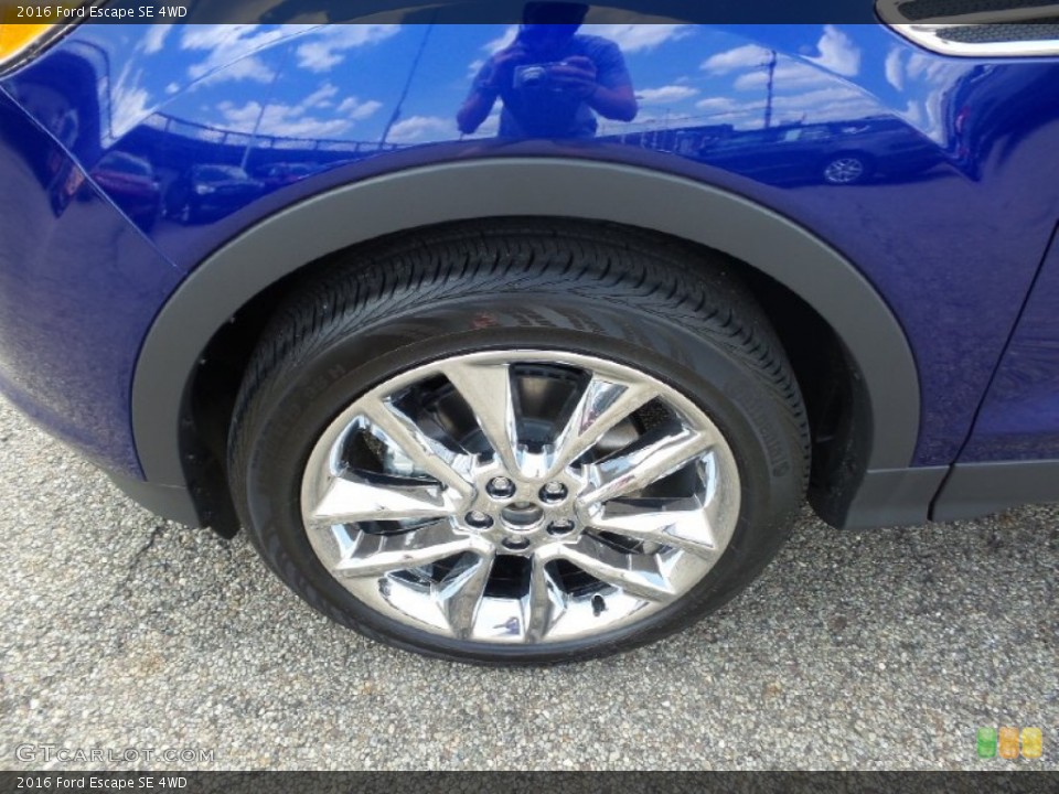 2016 Ford Escape SE 4WD Wheel and Tire Photo #105525089