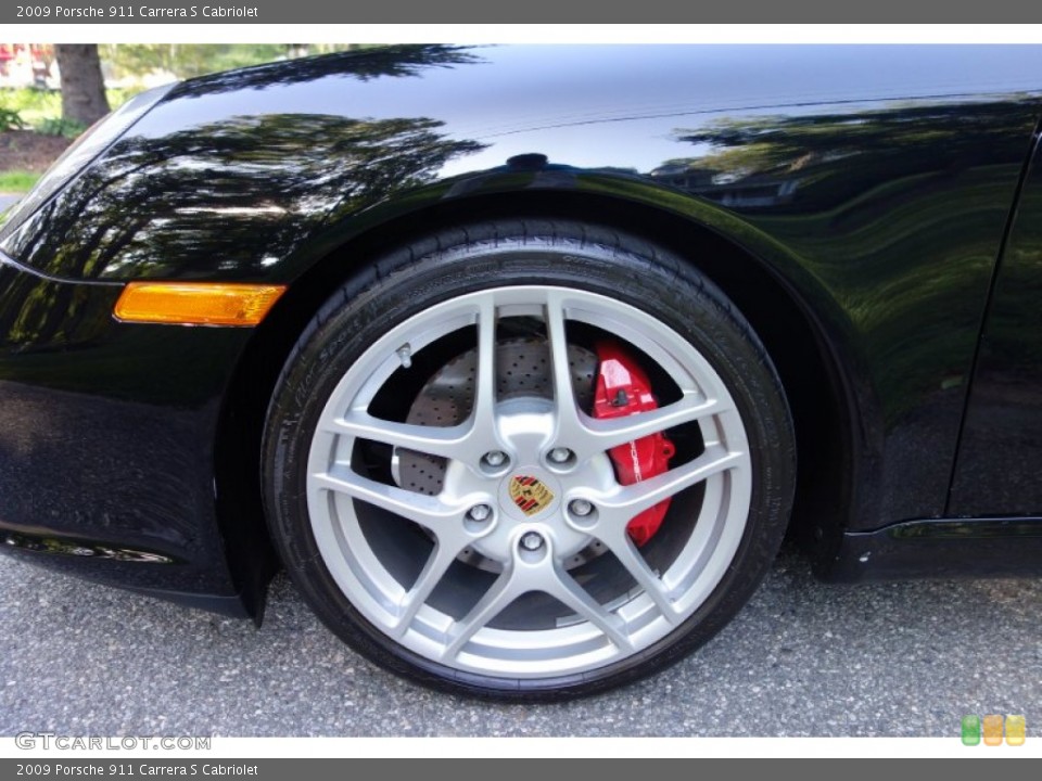 2009 Porsche 911 Carrera S Cabriolet Wheel and Tire Photo #105527138