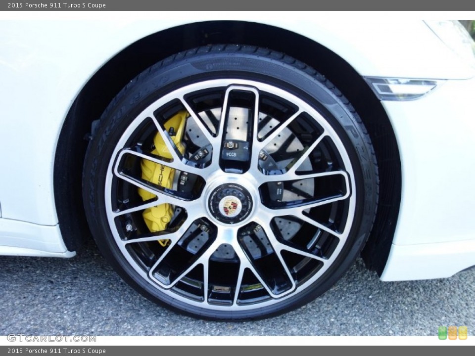 2015 Porsche 911 Turbo S Coupe Wheel and Tire Photo #105527339