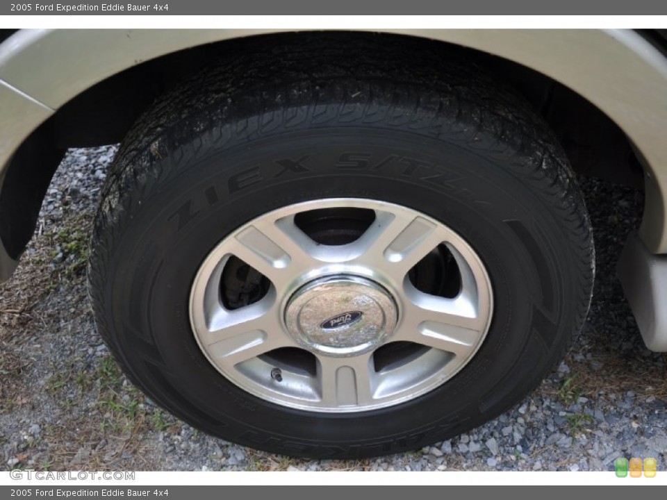 2005 Ford Expedition Eddie Bauer 4x4 Wheel and Tire Photo #105556179