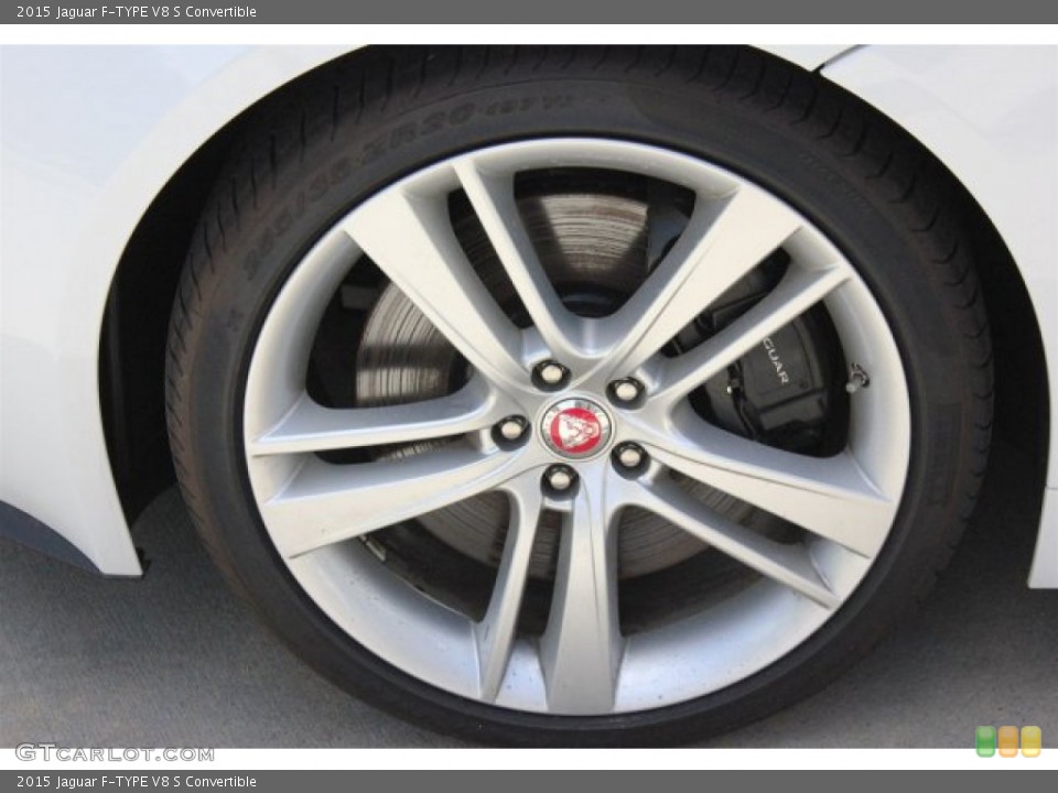 2015 Jaguar F-TYPE V8 S Convertible Wheel and Tire Photo #105581040