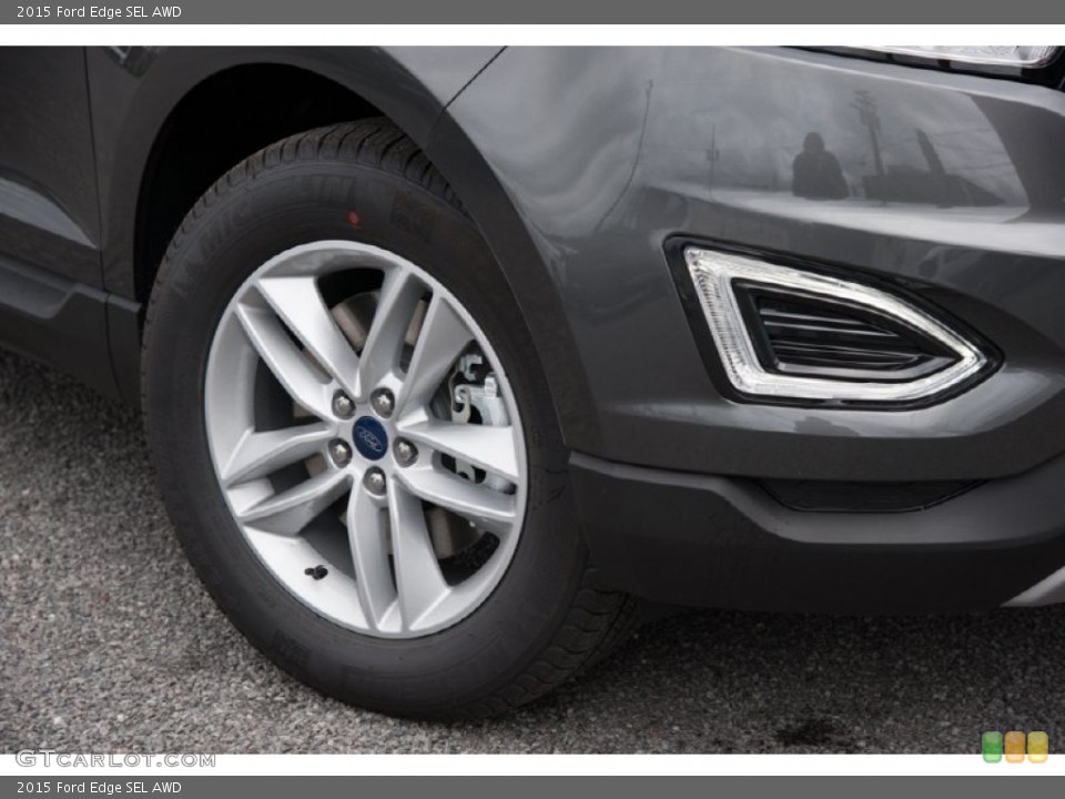 2015 Ford Edge SEL AWD Wheel and Tire Photo #105595320