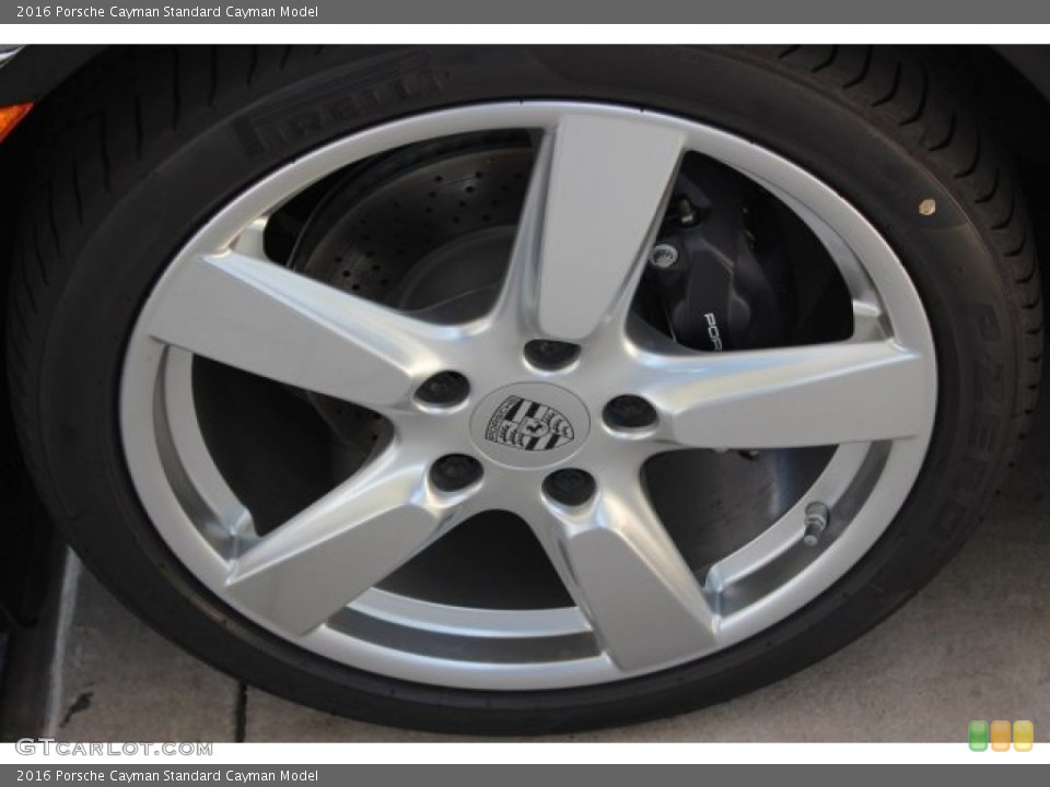 2016 Porsche Cayman  Wheel and Tire Photo #105601113