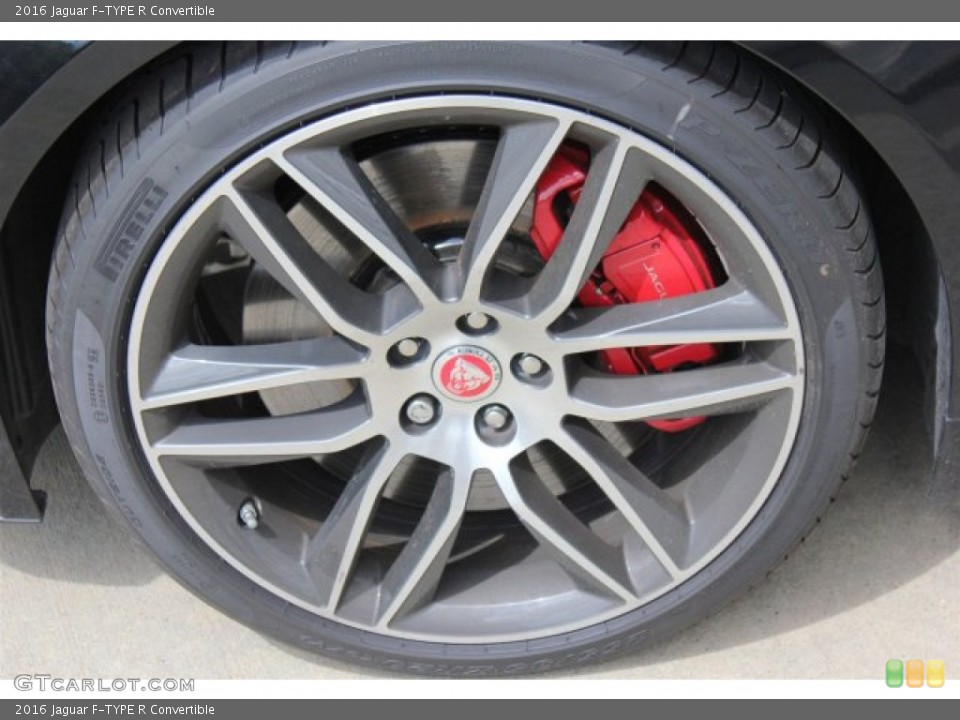 2016 Jaguar F-TYPE R Convertible Wheel and Tire Photo #105607233