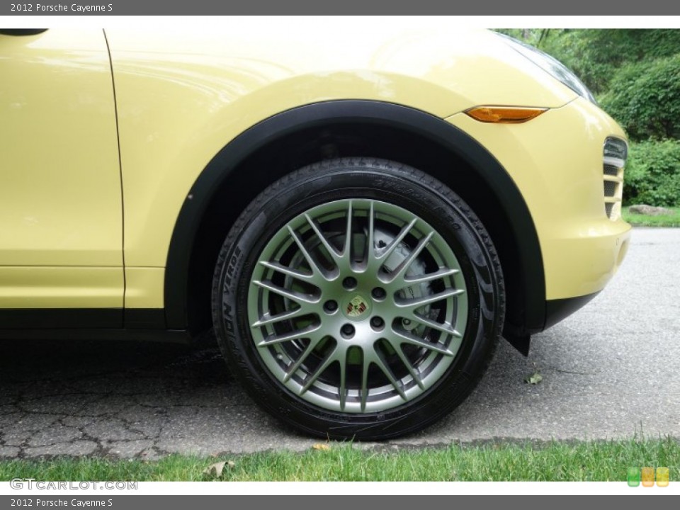 2012 Porsche Cayenne S Wheel and Tire Photo #105612106