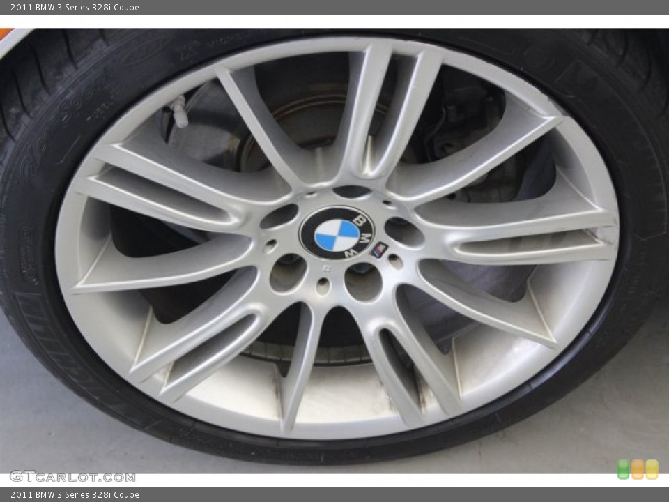 2011 BMW 3 Series 328i Coupe Wheel and Tire Photo #105621160